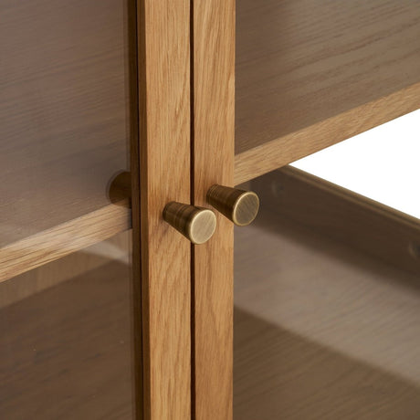 House Nordic Zamora – skjenk 180 cm i naturfarget eik