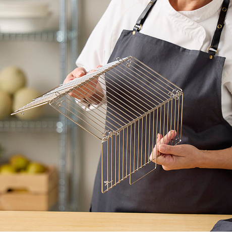 Sammenleggbar kjølerist for baking, vafler og matlaging