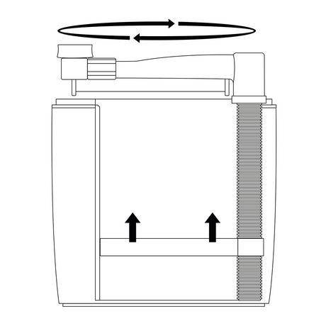 Classic osteboks med løftemekanisme