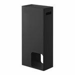 Toalettpappersstativ svart 48 x 28 x 12 cm