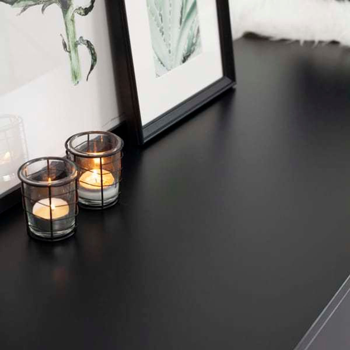 Prov: Uni Matt svart kontaktplast