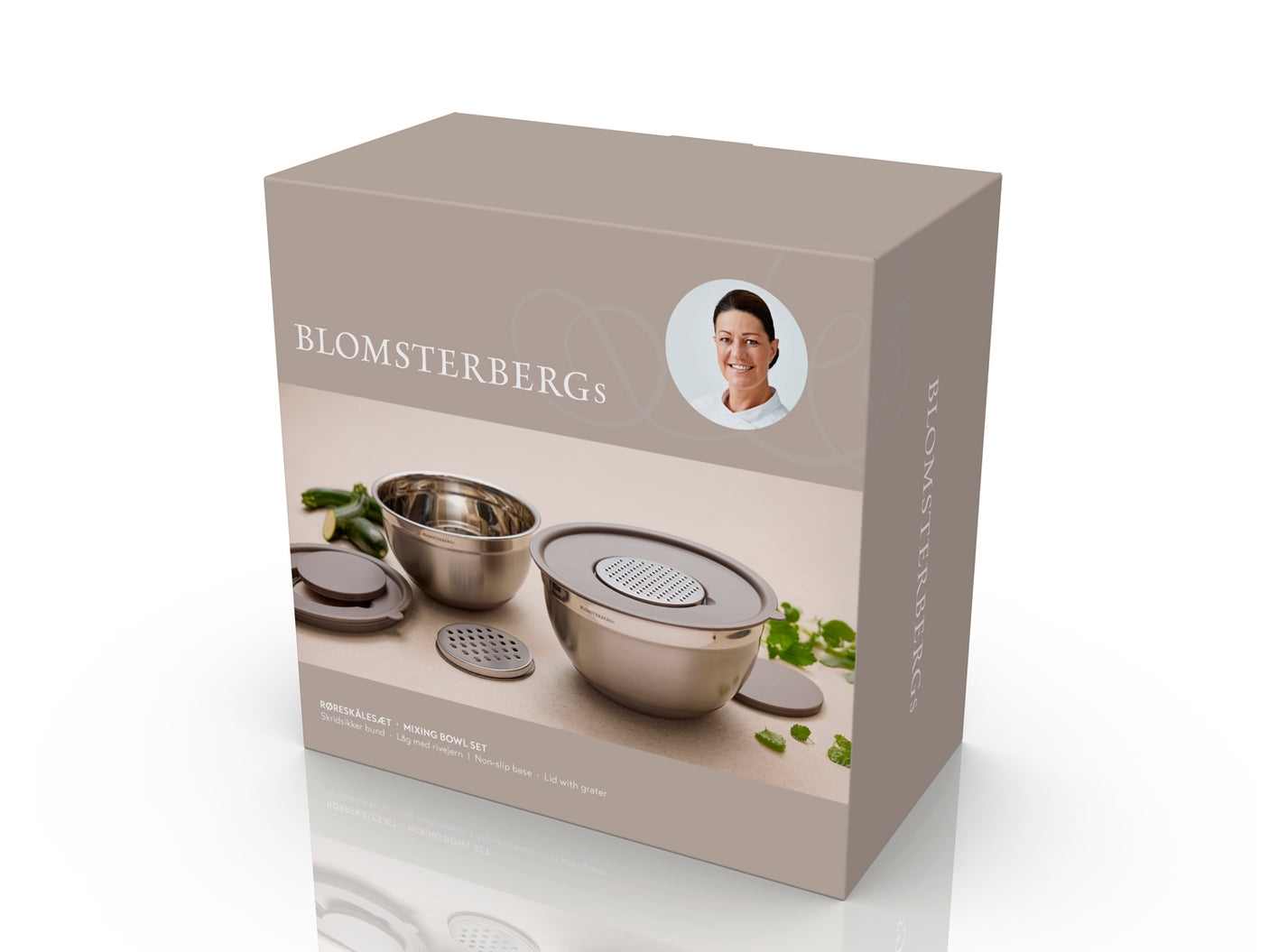 komplett bollesett til baking og matforberedelse boks