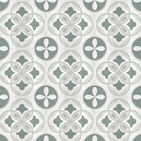 Clara grønn selvklebende fliser