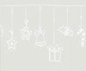 Limited Static winter garland
