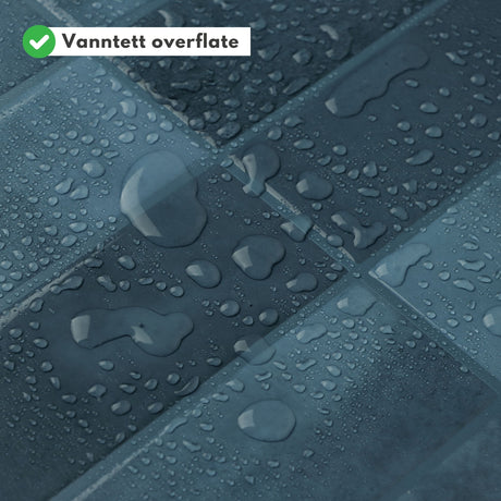 Adelina blå självhäftande väggplattor