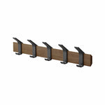 Veggmontert kroklist brun 50 x 10 cm