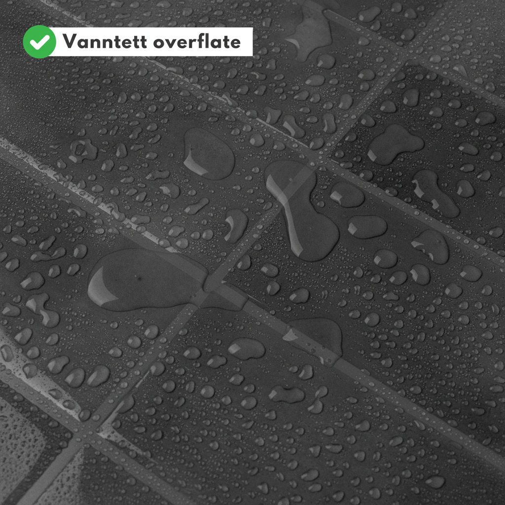 Vareprøve: Adelina antrasitt selvklebende veggfliser