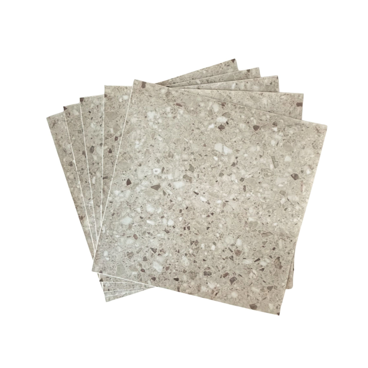 Produktark for Sahara beige selvklebende fliser – spesifikasjoner og mål