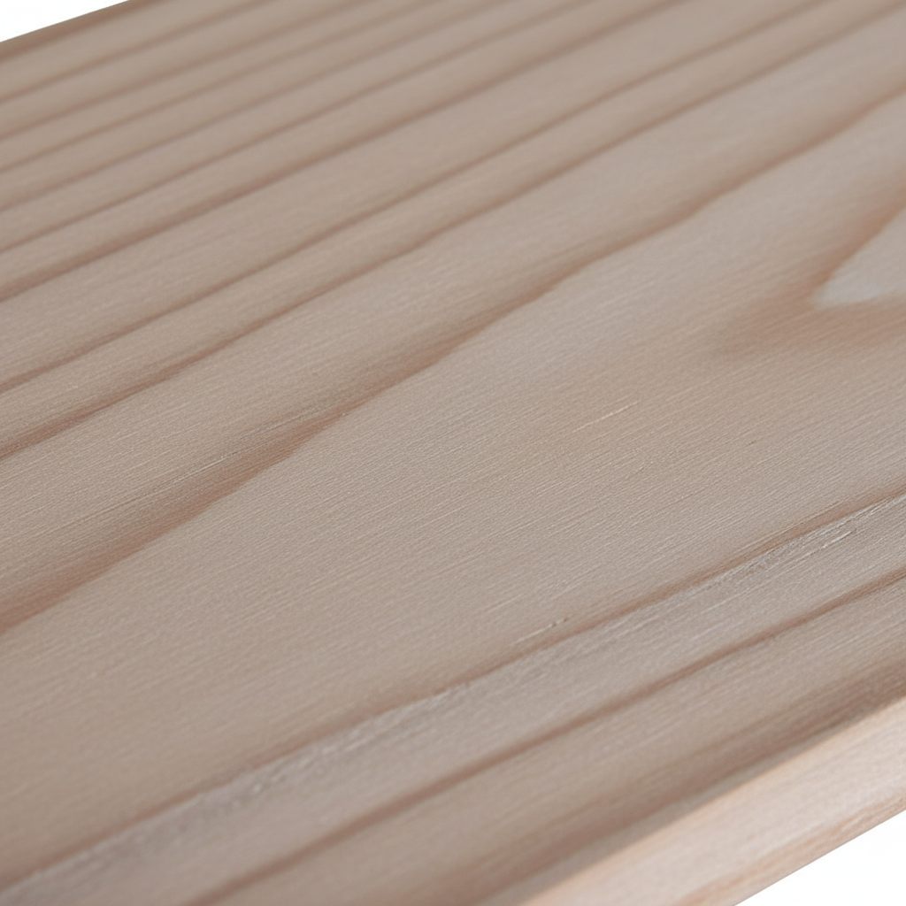 Vegghylle i tre og sort metall plassert over sofa