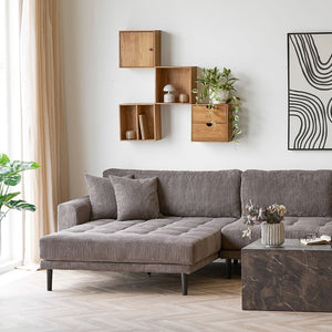 Townsville vegghylle eik 18 x 30 x 30 cm - Lindas Dekor