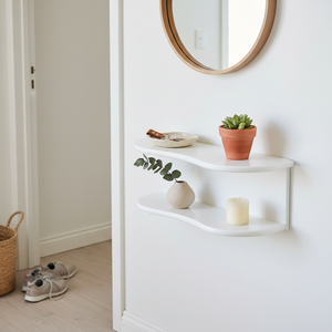 Botta vegghylle beige 44 x 17,5 x 18 cm