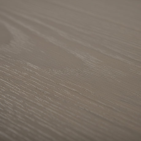 Brun Botta vegghylle sett fra siden, viser lav høyde 2,5 cm og myk avrunding