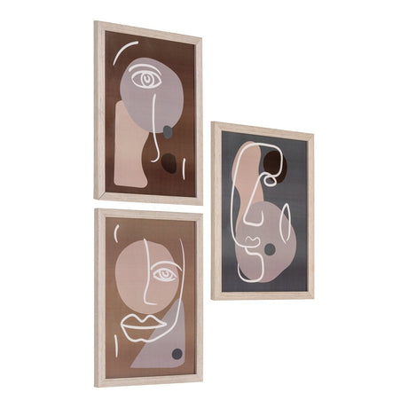 Madison bilderammer natur 21x30 cm 3-pk - Lindas Dekor Bilderamme