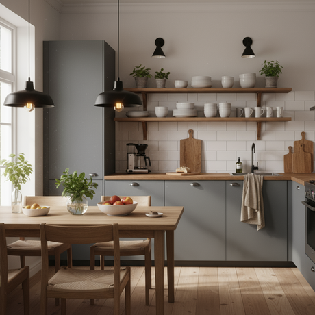 Antracitgrå supermatt kontaktplast 52,5 cm x 2 m