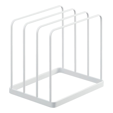 Elegant og funksjonelt stativ til kjøkkenredskaper.