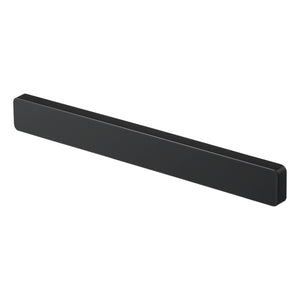 Minimalistisk sort knivlist i metall.