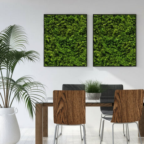 Oak selvklebende kontaktplast montert på møbel - før og etter eksempel