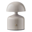 Aulla Table Lamp i grå med oppladbart batteri og USB-C lading – moderne bordlampe med LED-lys og tre lysnivåer.