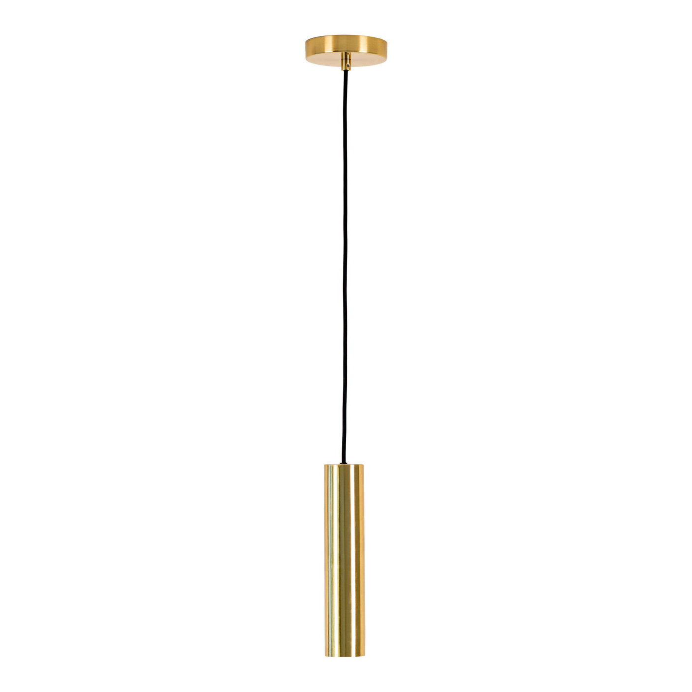 Paris taklampe i messing Ø6 cm – produktbilde på hvit bakgrunn