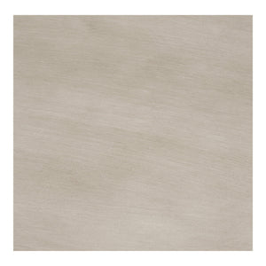 Grått sofabord med rund topp og bred base til stue og hagestue