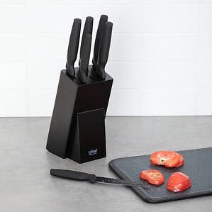 Knivblokk Caractère med 6 kniver - Lindas Dekor Knivblokk