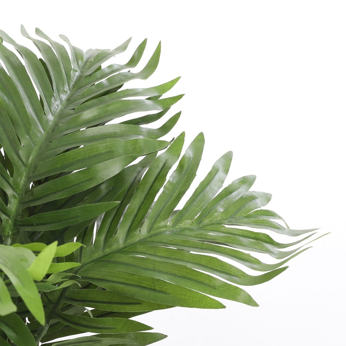 Areca palme kunstig grønn med potte 80 cm