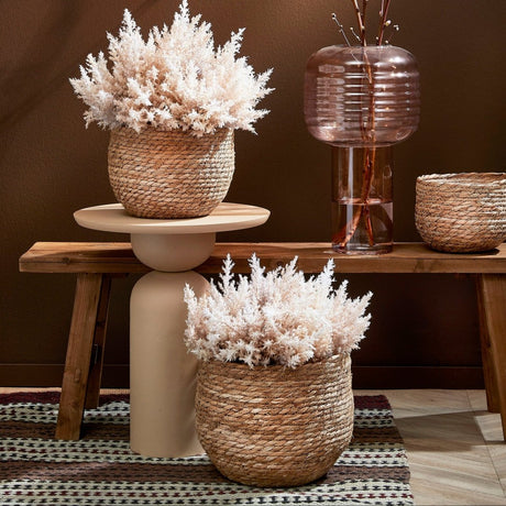 Bold benk stor i tre natur 108 cm - Lindas Dekor