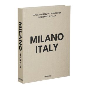 Dekorativ bokboks Milano med skjult oppbevaring