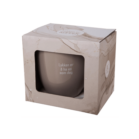 Mugg "förskolelärare", beige