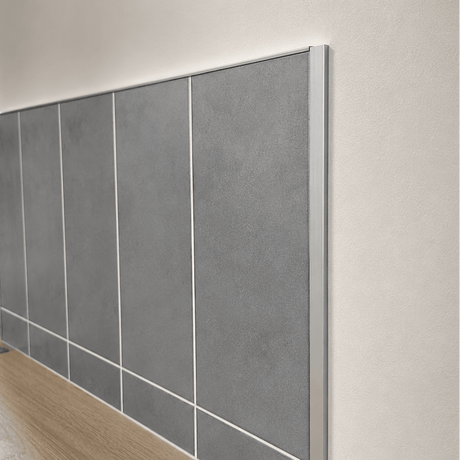 4-pk endelister i aluminium 120 cm - Lindas Dekor Hjørnelister