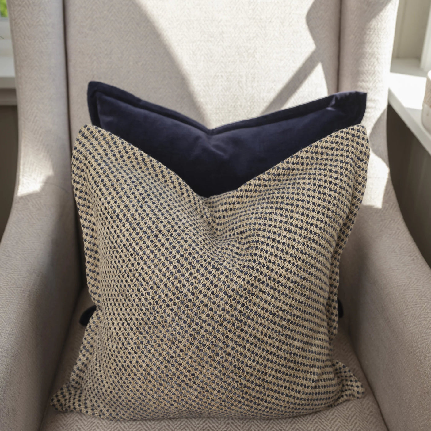 Klassisk putetrekk til sofa og seng fra Halvor Bakke