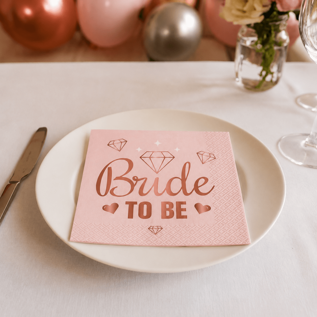20-pk Servietter Bride to Be - Lindas Dekor Servietter