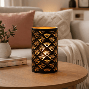 Nata LED lyslykt palme - Lindas Dekor Lyslykt