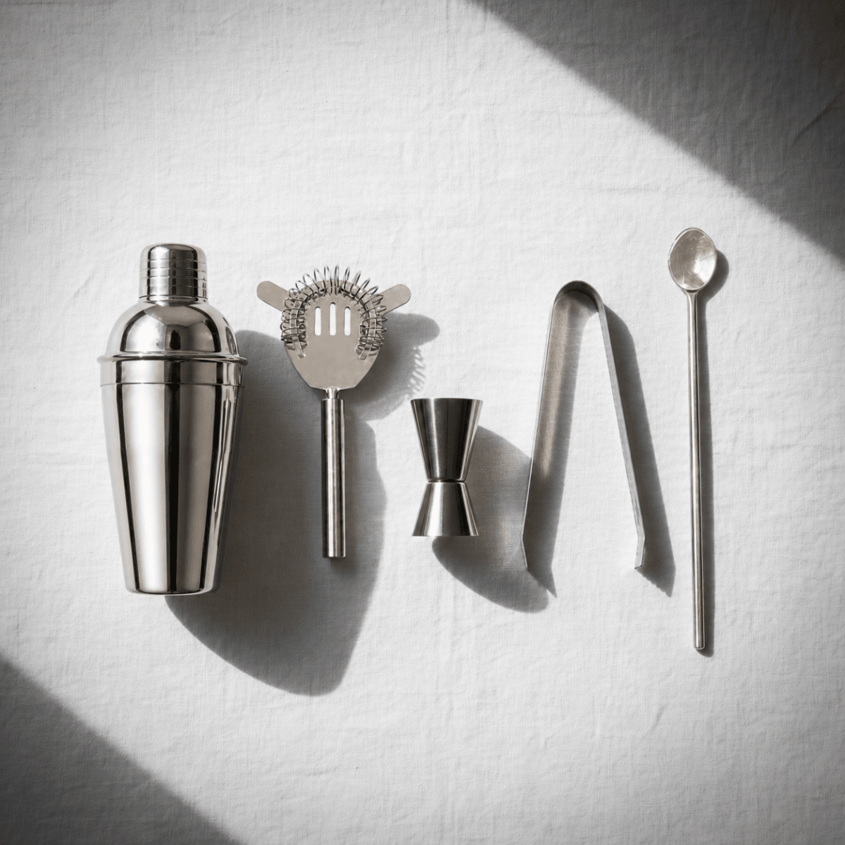 Cocktail shaker Gavesett 5 deler - Lindas Dekor cocktail shaker