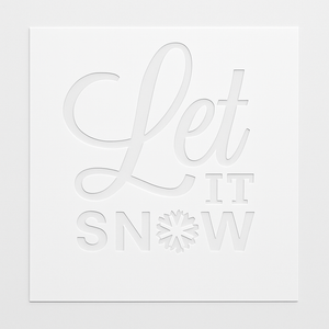 Julesjablonger 30 x 50 cm