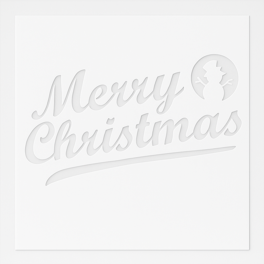 Julesjablonger 30 x 50 cm