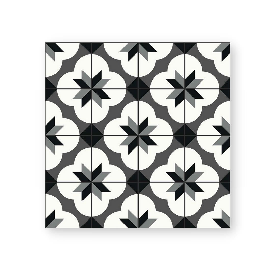 Exempel: Bergen självhäftande plattor