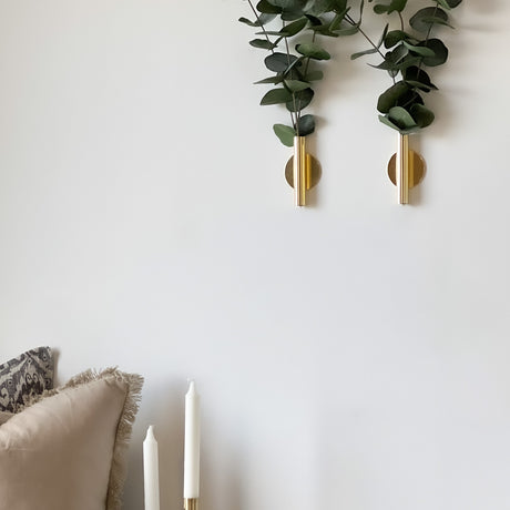 Manhattan vas vägg, guld