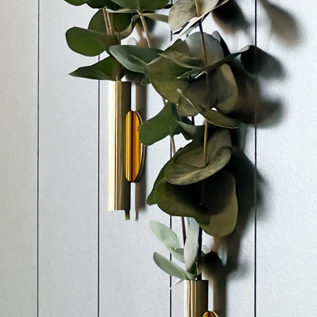 Manhattan vas vägg, guld