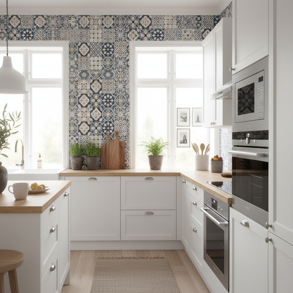 Cassablue tiles kontaktplast