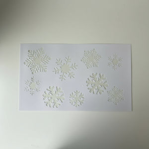 Julesjablonger 30 x 50 cm