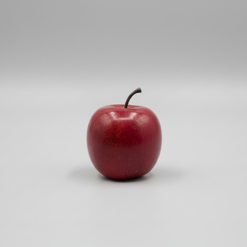 Mr. Plant Eple i fruktfat - dekorativt kunstfrukt for kjøkken og bordpynt