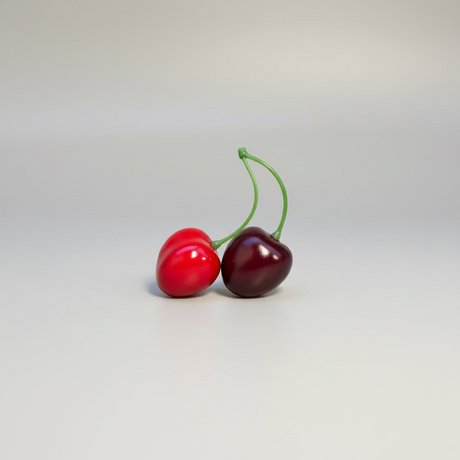 Mr. Plant Kirsebær detalj - kunstige kirsebær med autentisk overflate og naturlige fargenyanser