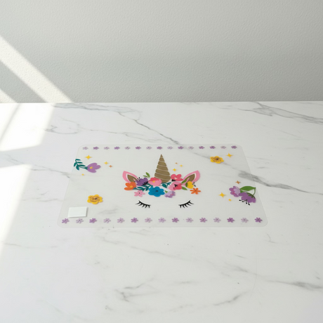 Bordsunderlägg Enhörning transparent