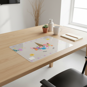 Bordbrikke Enhjørning transparent