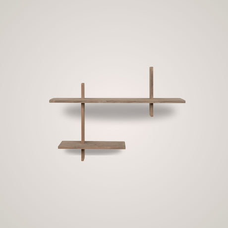 House Nordic Ovada hylle tilfører hjemmet et rustikt design som gjør det mulig å fremheve enkelte dekorative elementer for å skape en helhet. 