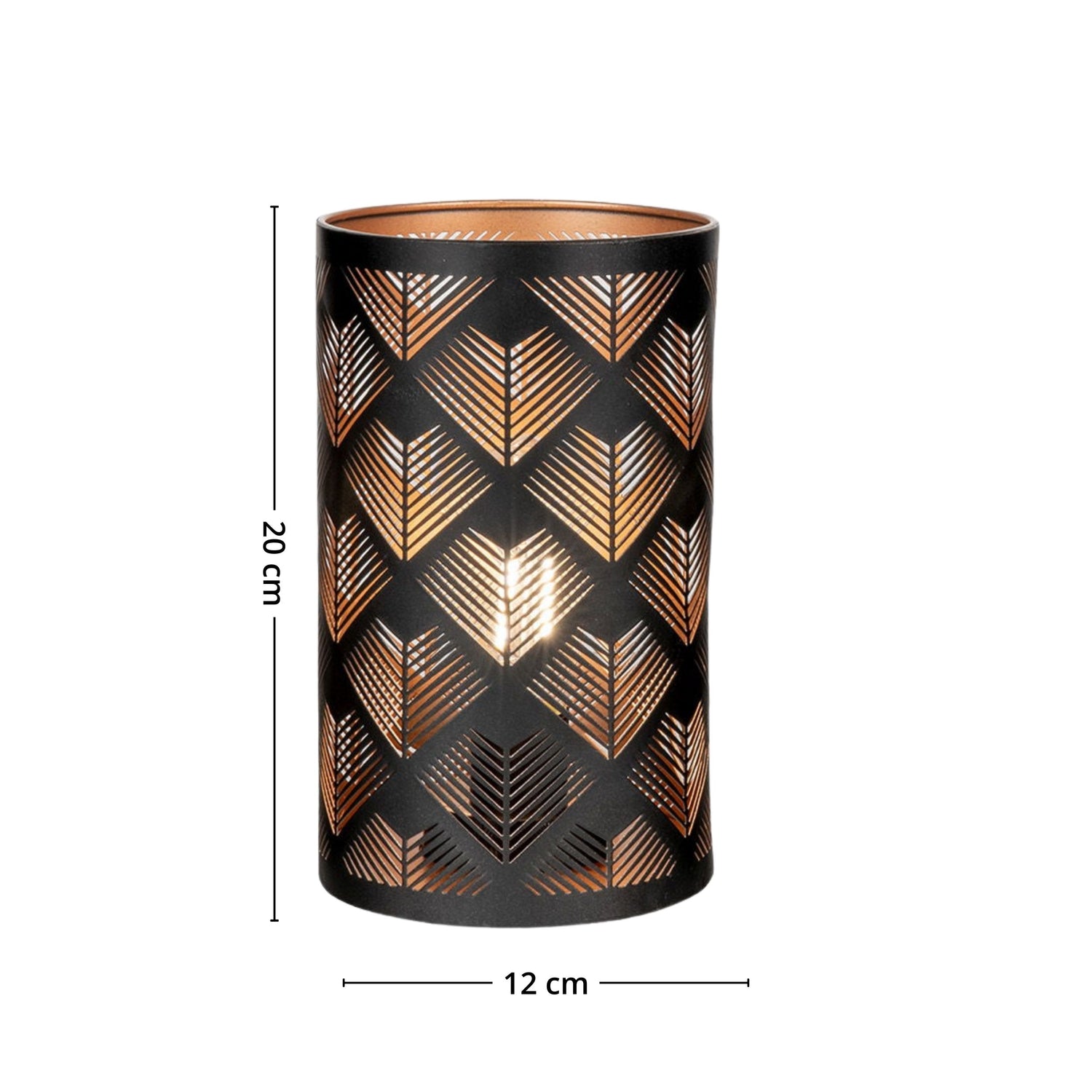 Nata LED-ljuslykta geo