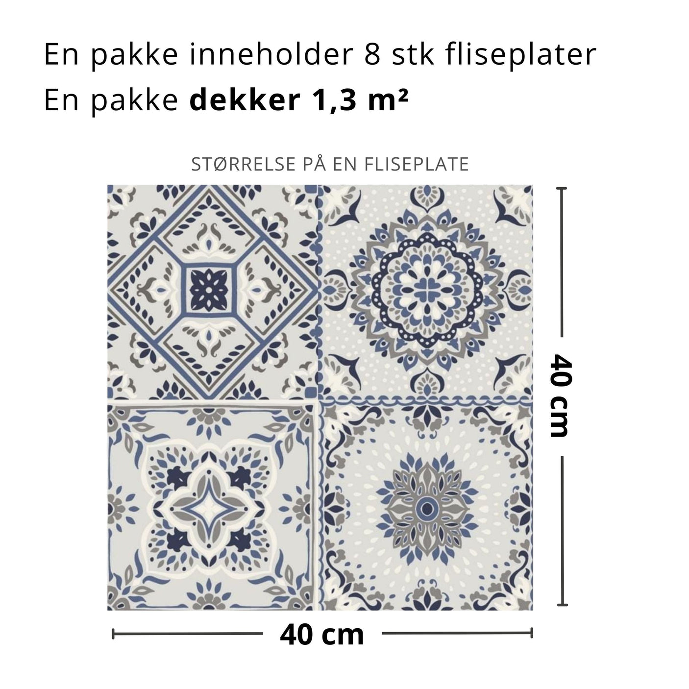 Marokko selvklebende fliser
