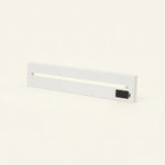 Hylla med LED-ljus vit