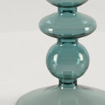 Dekorativ lysestake i glass 9 × 20,5 cm